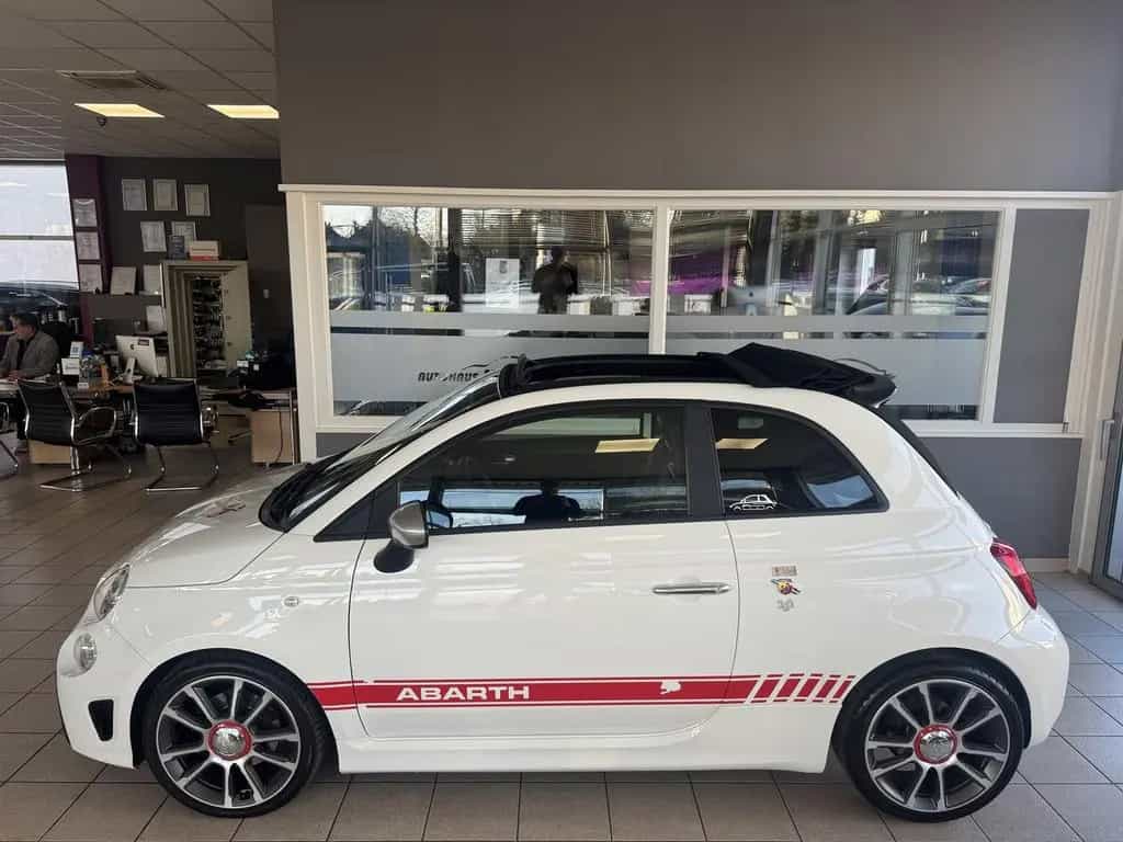 Abarth 500 Cabrio 595 C Turismo Navi Leder PDC 07/2016-photo-1