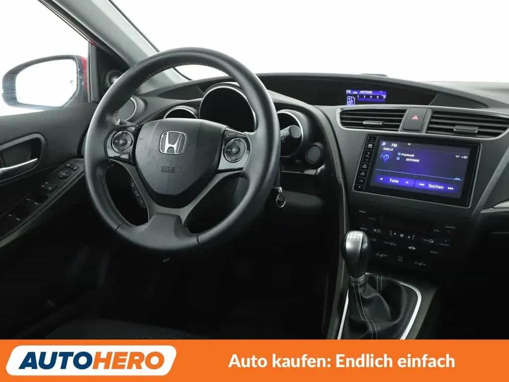 Honda Civic 1.6 DTEC Elegance*NAVI*TEMPO*CAM*SHZ*AHK* 10/2017-photo-12