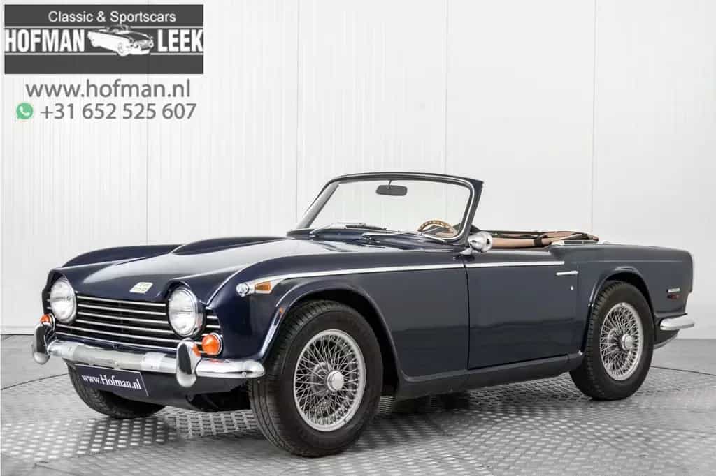 Triumph TR5 TR250 overdrive spaakwielen 02/1968-photo-0
