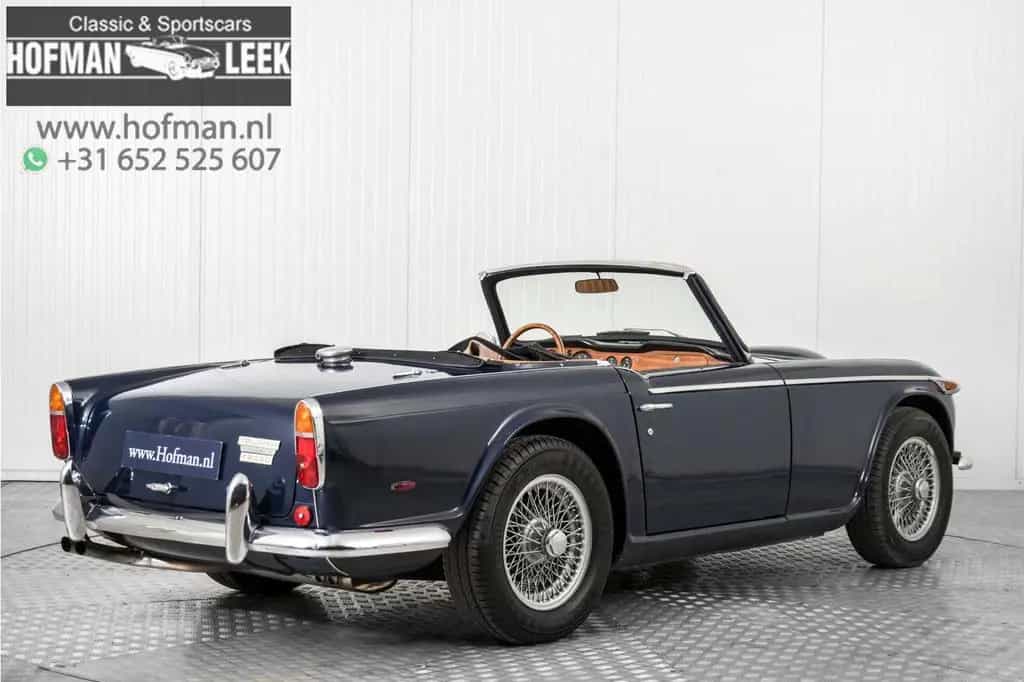 Triumph TR5 TR250 overdrive spaakwielen 02/1968-photo-1