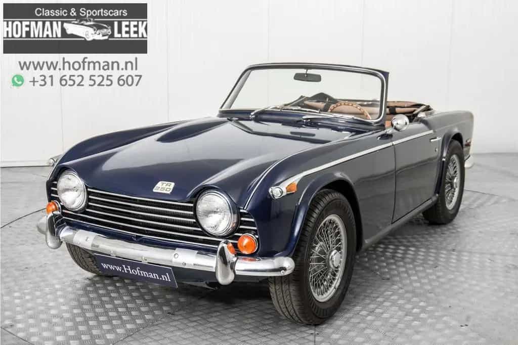 Triumph TR5 TR250 overdrive spaakwielen 02/1968-photo-17
