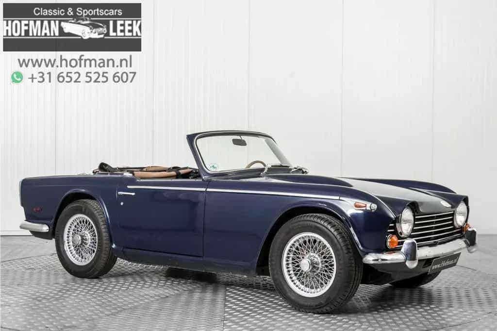 Triumph TR5 TR250 overdrive spaakwielen 02/1968-photo-4