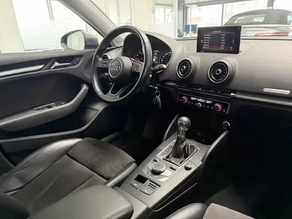 Audi A3 SPORTBACK S-TRONIC LED+ALCANTARA+ALLWETT+1HD+ 07/2017-photo-9