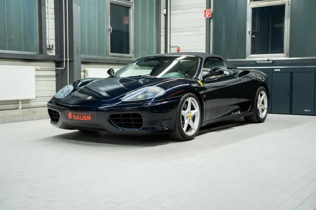 Ferrari 360 Spider F1 *BLACK SAPHIRE* 05/2003-photo-1