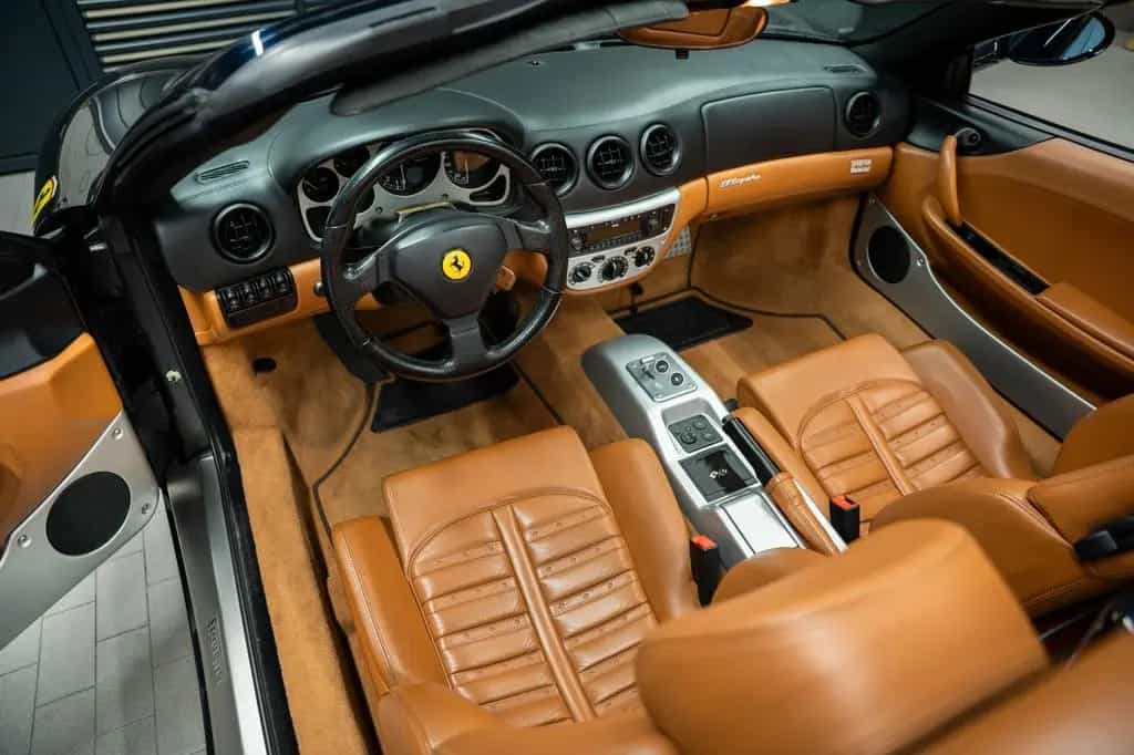Ferrari 360 Spider F1 *BLACK SAPHIRE* 05/2003-photo-11