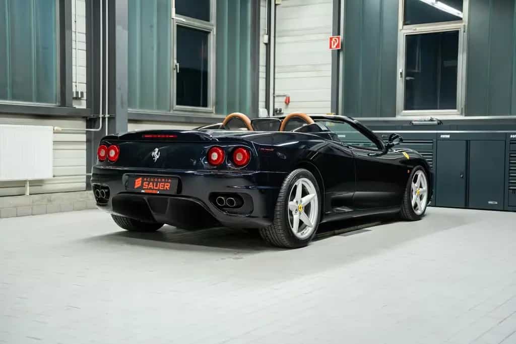 Ferrari 360 Spider F1 *BLACK SAPHIRE* 05/2003-photo-19