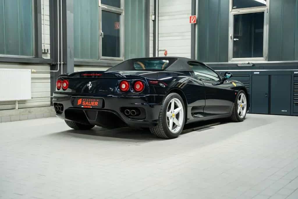 Ferrari 360 Spider F1 *BLACK SAPHIRE* 05/2003-photo-20