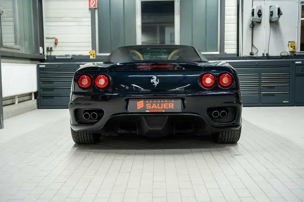 Ferrari 360 Spider F1 *BLACK SAPHIRE* 05/2003-photo-21