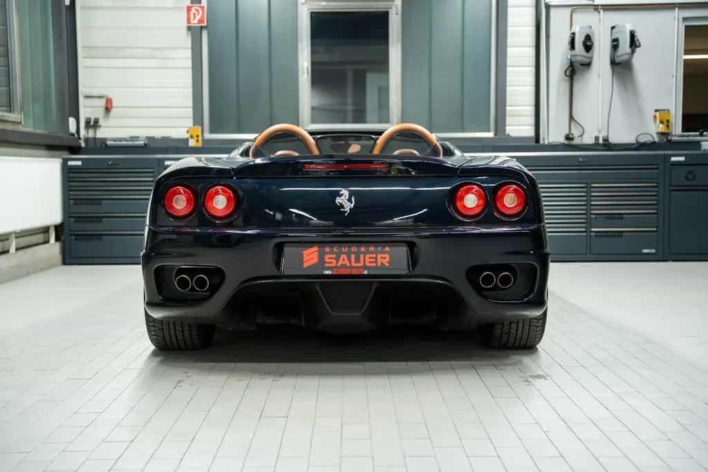 Ferrari 360 Spider F1 *BLACK SAPHIRE* 05/2003-photo-22