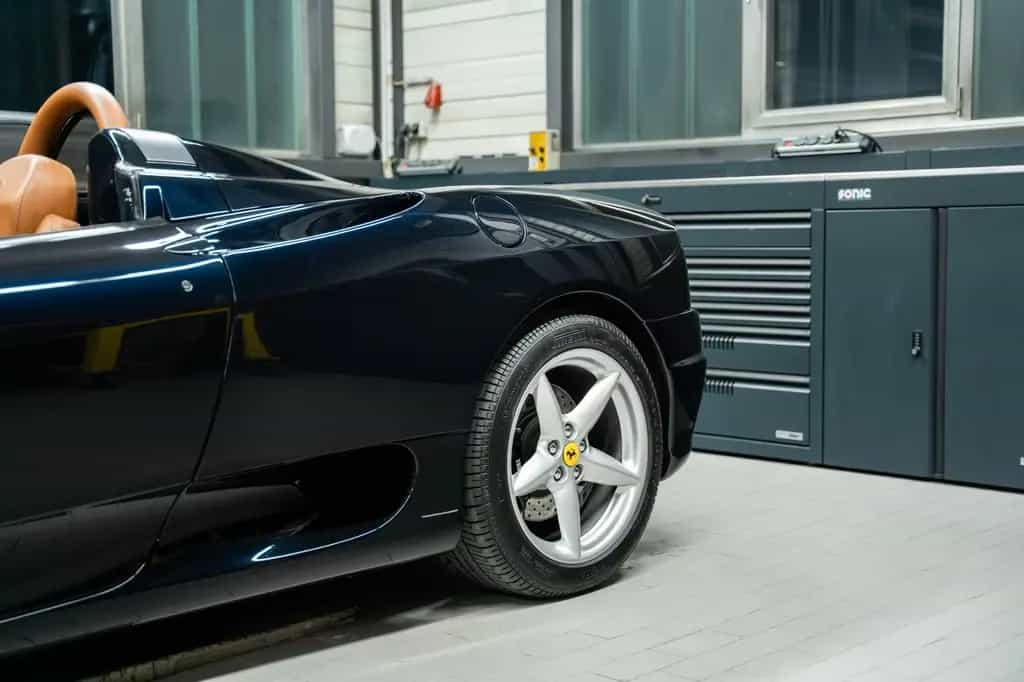 Ferrari 360 Spider F1 *BLACK SAPHIRE* 05/2003-photo-8