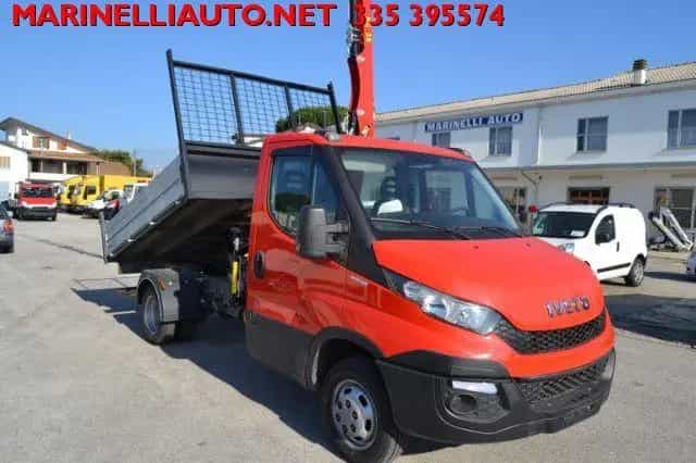 Iveco Daily Daily 35C13 2.3 RIBALTABILE CON GRU HC38 A 04/2016-photo-3