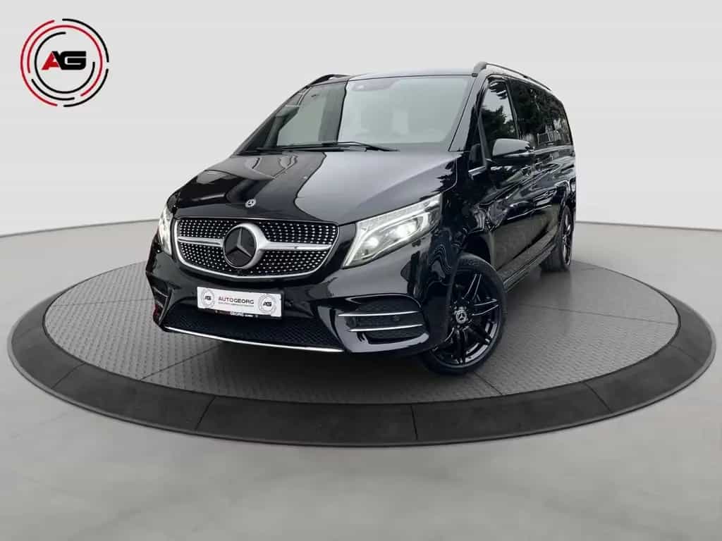Mercedes-Benz V-Class 4MATIC lang AMG MBUX ACC PANO BURM 360°AHK 07/2020-photo-0