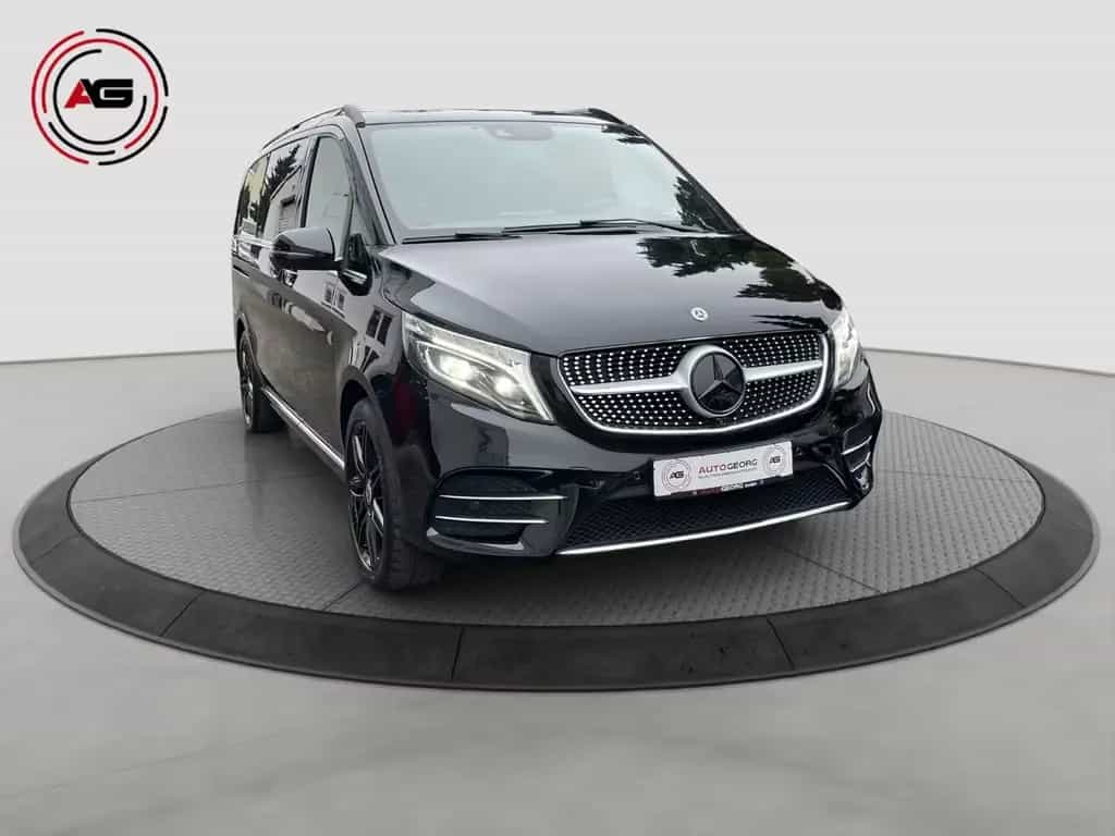 Mercedes-Benz V-Class 4MATIC lang AMG MBUX ACC PANO BURM 360°AHK 07/2020-photo-2
