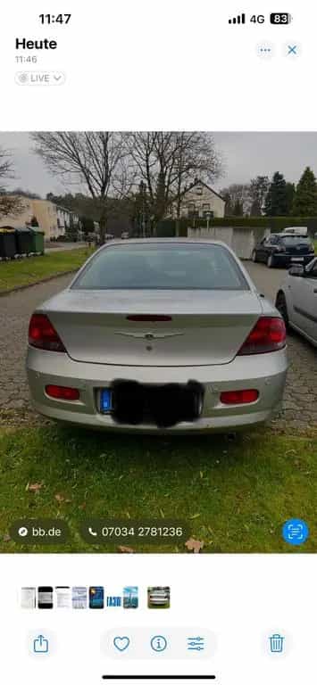 Chrysler Sebring Limited 2.7 Autom. Limited 11/2006-photo-7