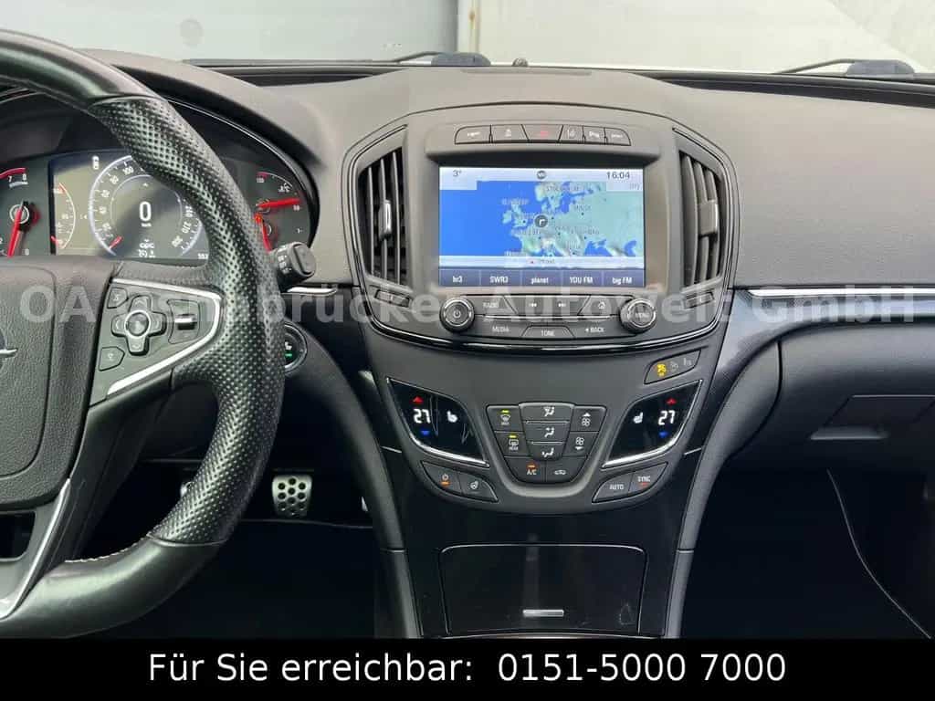 Opel Insignia ST OPC 321PS 4x4 Standheizung KeyLess 12/2016-photo-11