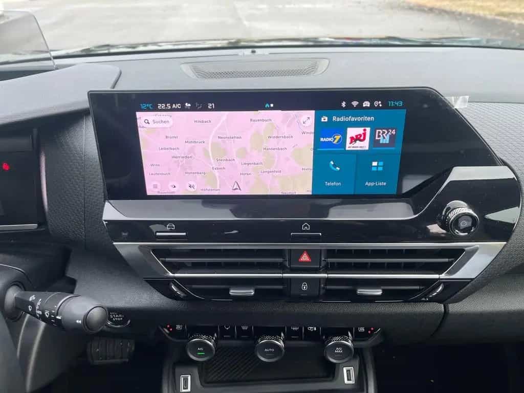 Citroën C4 X Shine Start&Stop RÜCKFAHRKAMERA+NAVIGATION 12/2023-photo-11