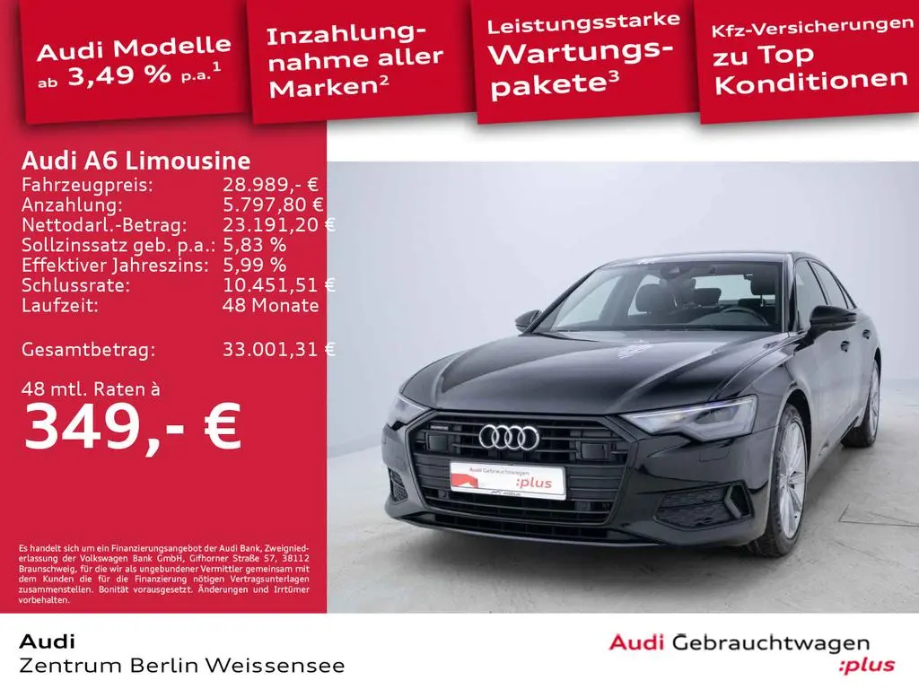 Audi A6 Limousine 50 TDI TIP-TRO*QUA*RFK*ACC*ASSIST** 05/2021-photo-1