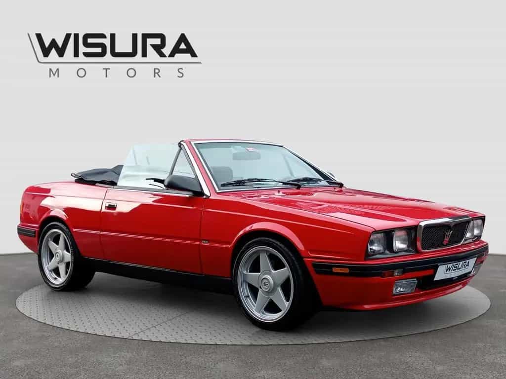 Maserati Spyder Biturbo Spyder 3 2.8 ! wenig KM !H-Zul. Note 2+ 08/1992-photo-9