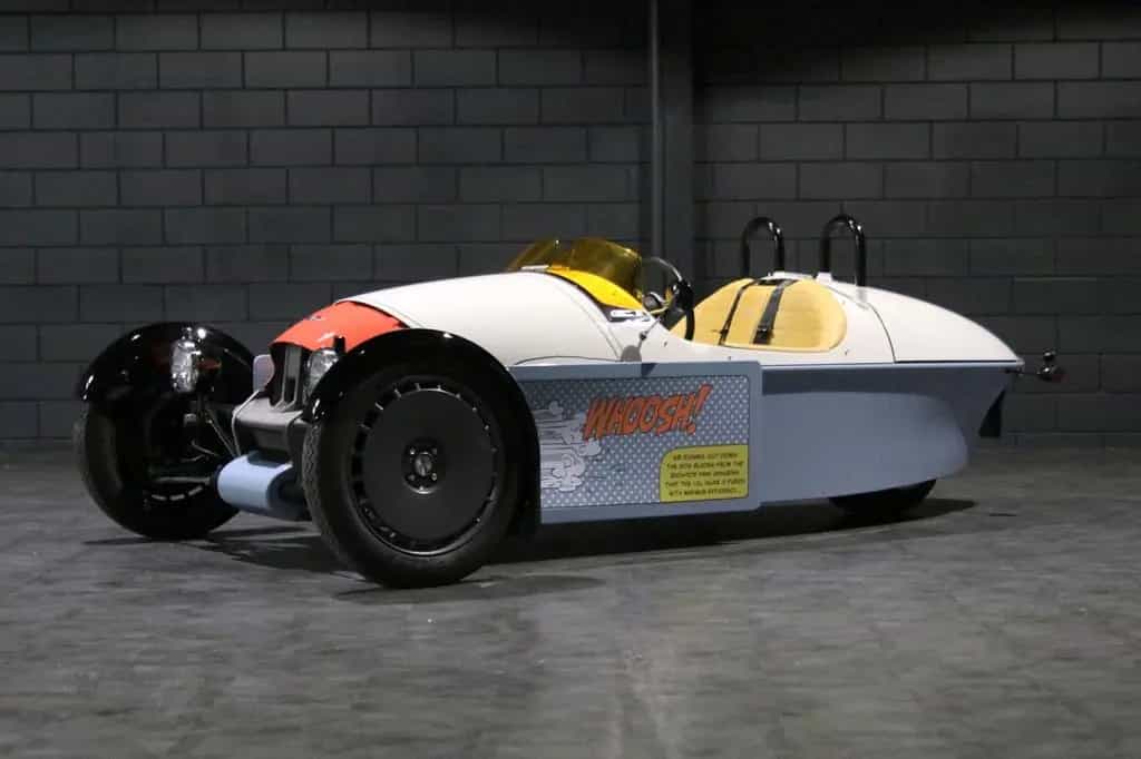 Morgan 3 Wheeler Super 3 Comic ART by Roy Lichtenstein 04/2025-photo-0