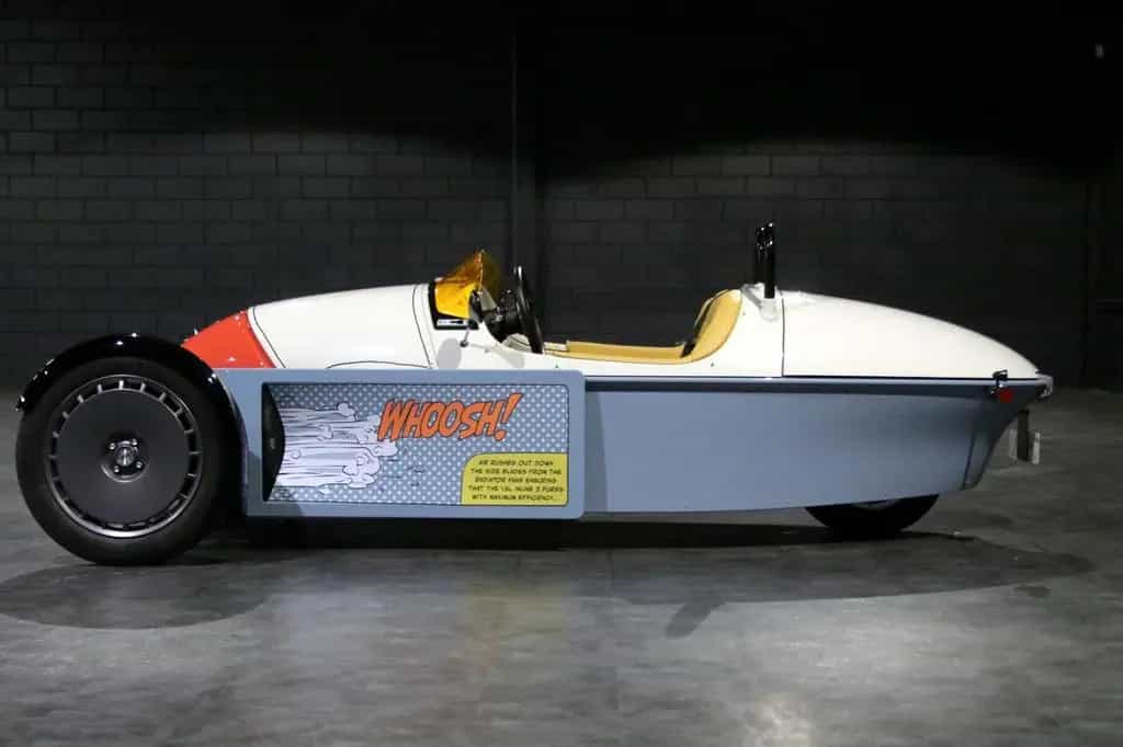 Morgan 3 Wheeler Super 3 Comic ART by Roy Lichtenstein 04/2025-photo-13