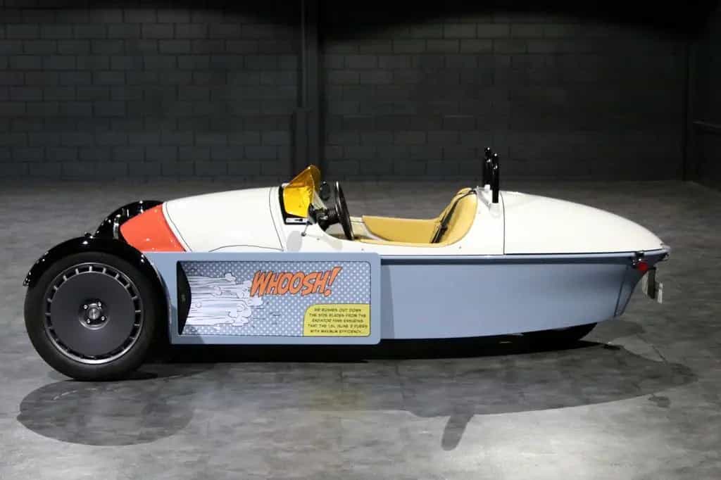 Morgan 3 Wheeler Super 3 Comic ART by Roy Lichtenstein 04/2025-photo-18