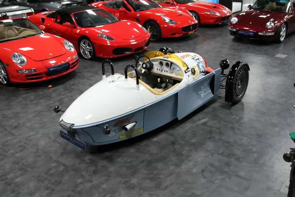 Morgan 3 Wheeler Super 3 Comic ART by Roy Lichtenstein 04/2025-photo-24