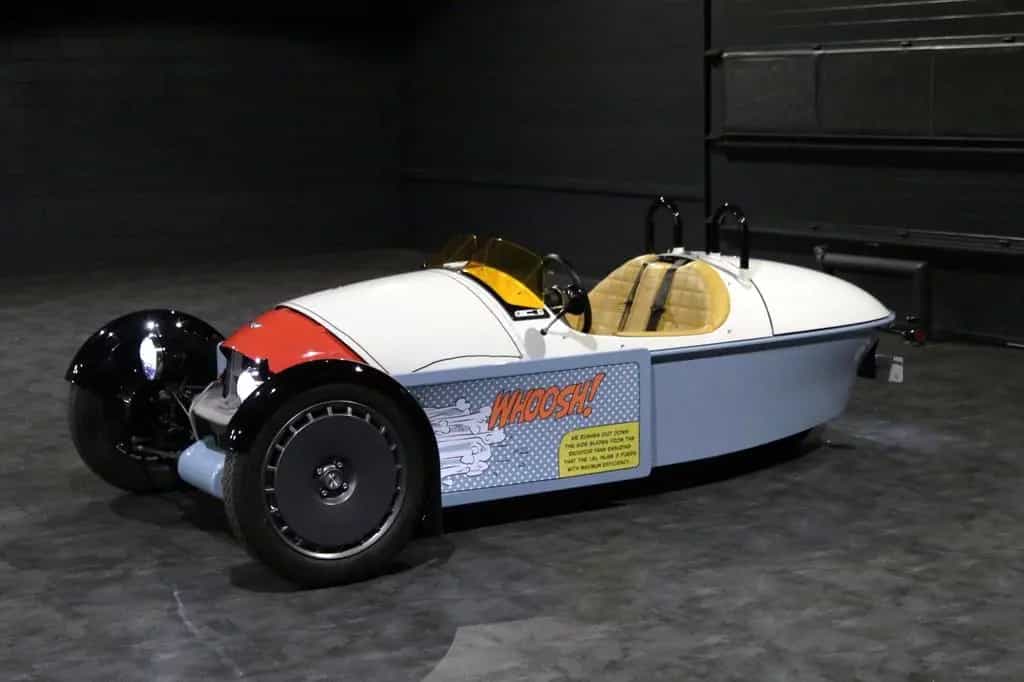 Morgan 3 Wheeler Super 3 Comic ART by Roy Lichtenstein 04/2025-photo-26