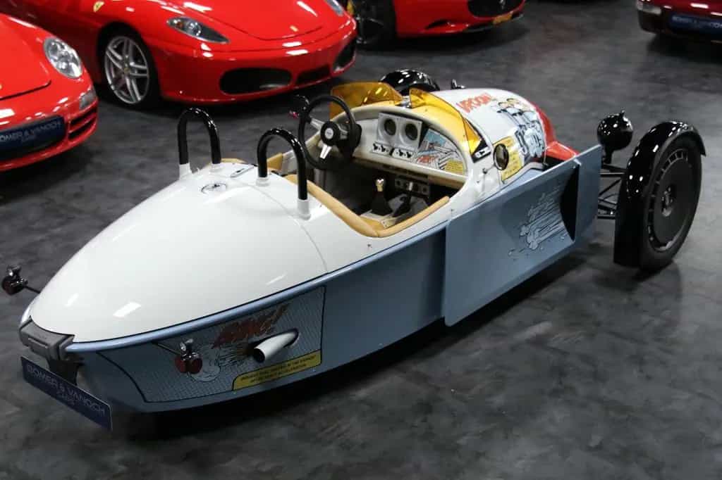 Morgan 3 Wheeler Super 3 Comic ART by Roy Lichtenstein 04/2025-photo-27