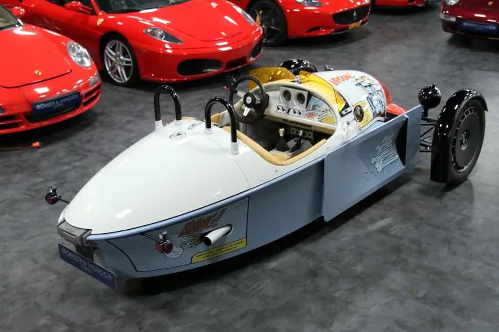 Morgan 3 Wheeler Super 3 Comic ART by Roy Lichtenstein 04/2025-photo-37
