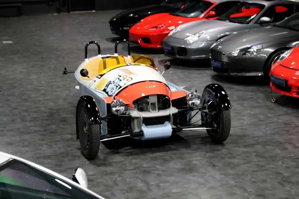 Morgan 3 Wheeler Super 3 Comic ART by Roy Lichtenstein 04/2025-photo-39