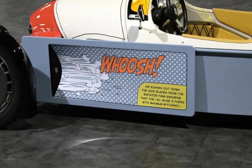 Morgan 3 Wheeler Super 3 Comic ART by Roy Lichtenstein 04/2025-photo-4