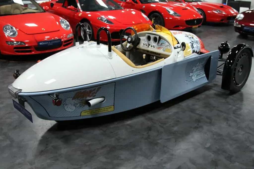 Morgan 3 Wheeler Super 3 Comic ART by Roy Lichtenstein 04/2025-photo-44