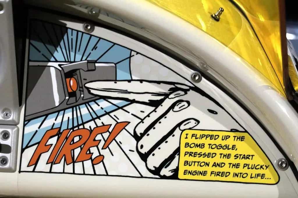 Morgan 3 Wheeler Super 3 Comic ART by Roy Lichtenstein 04/2025-photo-7