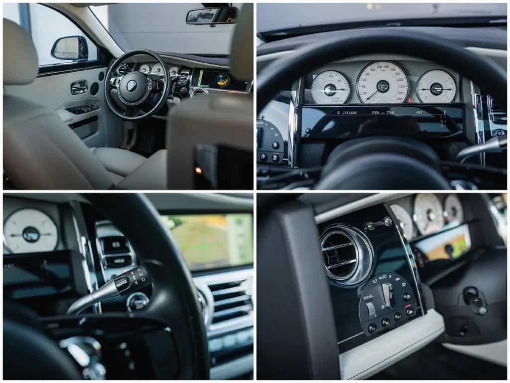 Rolls-Royce Ghost ACC TOP-VIEW NIGHT PANO BESPOKE AUDIO 06/2015-photo-16