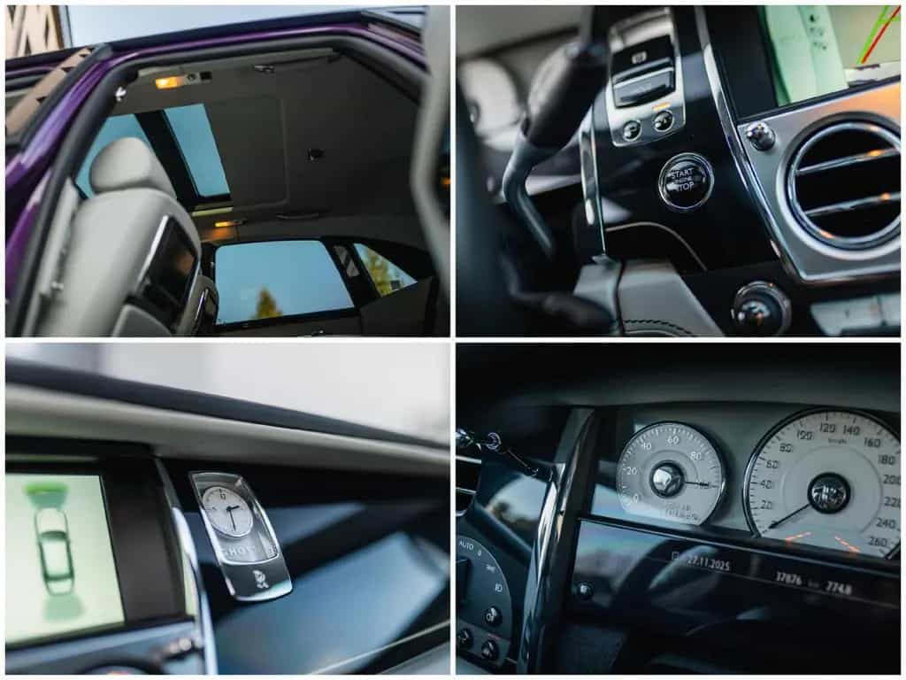 Rolls-Royce Ghost ACC TOP-VIEW NIGHT PANO BESPOKE AUDIO 06/2015-photo-18
