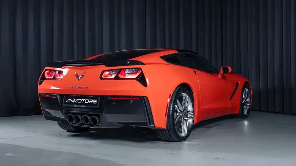 Corvette C7 6.2 V8 AT8 Stingray Coupe 2LT/HUD/Bose/Corsa 03/2019-photo-3