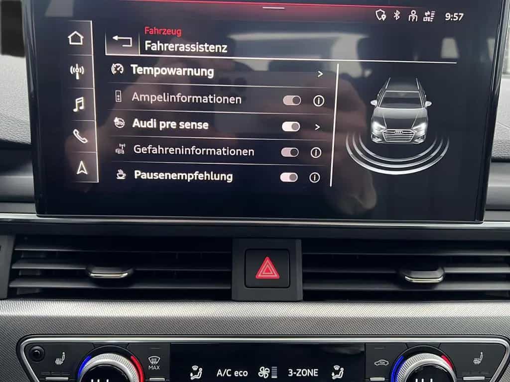 Audi A4 204ps40quattro STHZG*AHK*Leder*LED*3Zonen* 08/2021-photo-23
