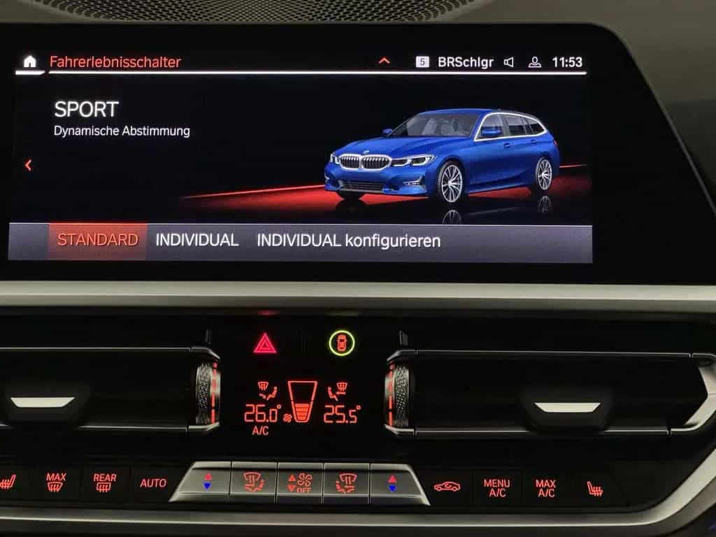 BMW 318 d Touring Sport Line Virtual LED Kamera 1Hd 03/2022-photo-21