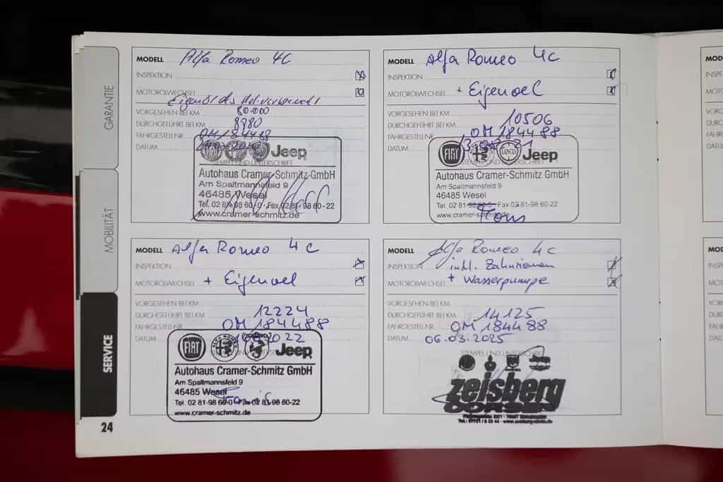 Alfa Romeo 4C 4C*RossoComp.*KW*Bastuck*ECU*Alcantara 04/2016-photo-25