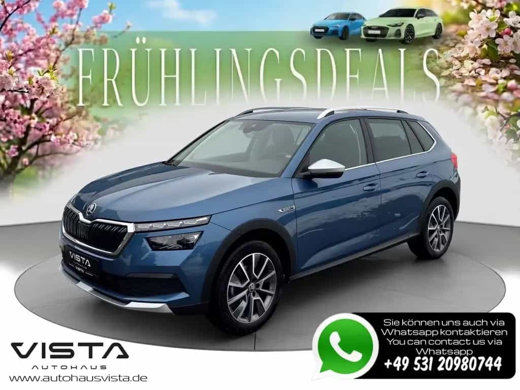 Skoda Kamiq Scoutline*KAM*AHK*SHZ*PDC*LED*VIRTUAL*APP 08/2021-photo-0
