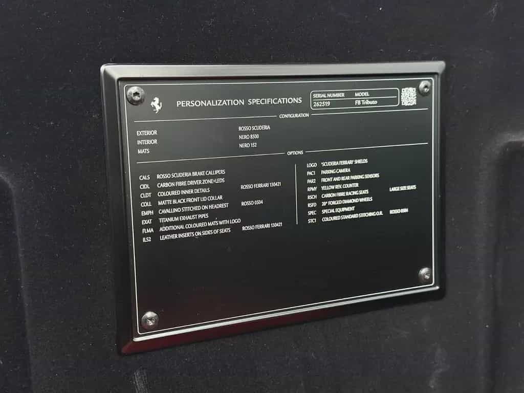 Ferrari F8 Tributo Coupé DCT 1.H/S-H/R-CAM/R-SEATS/CARBO 02/2021-photo-44