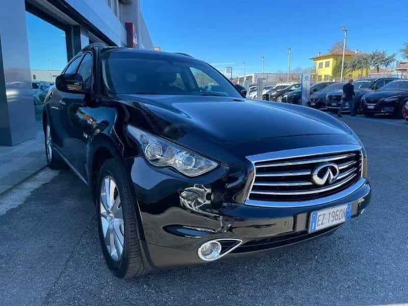 Infiniti QX70 3.0 diesel V6 GT AUTOMATICO -PELLE 04/2015-photo-3