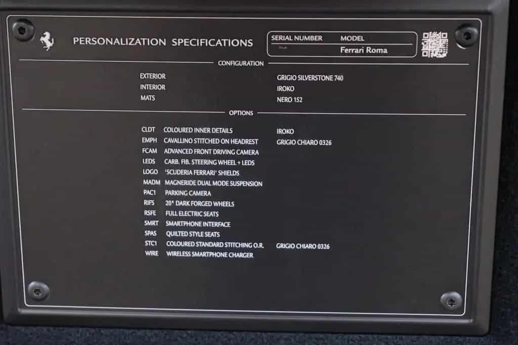 Ferrari Roma *Magneride*Carbon*Cam*QuiltedStyle*20"*TOP* 05/2023-photo-26