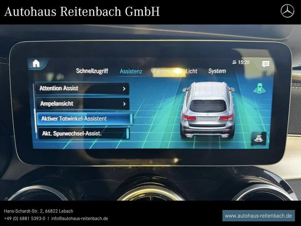 Mercedes-Benz GLC-Class 4M AMG+DISTR+KAMERA TOTW+LED+SITZHZ+EASYP 10/2019-photo-17