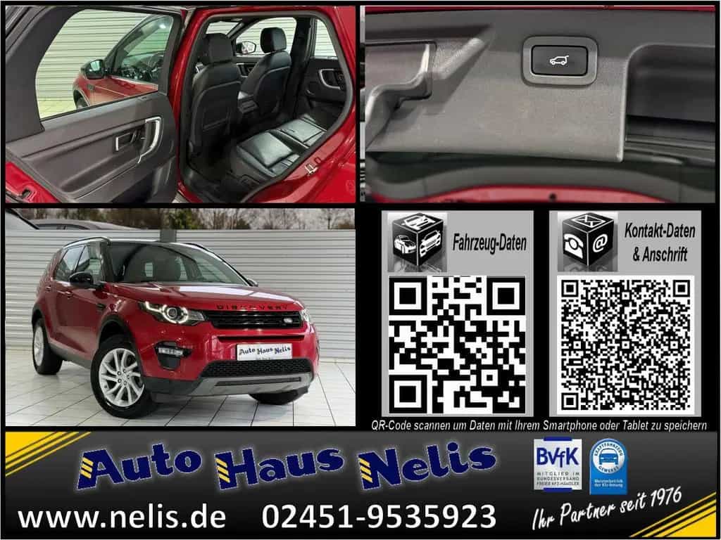 Land Rover Discovery Sport SE AWD D150 Autom. Panorama Lede 05/2019-photo-29