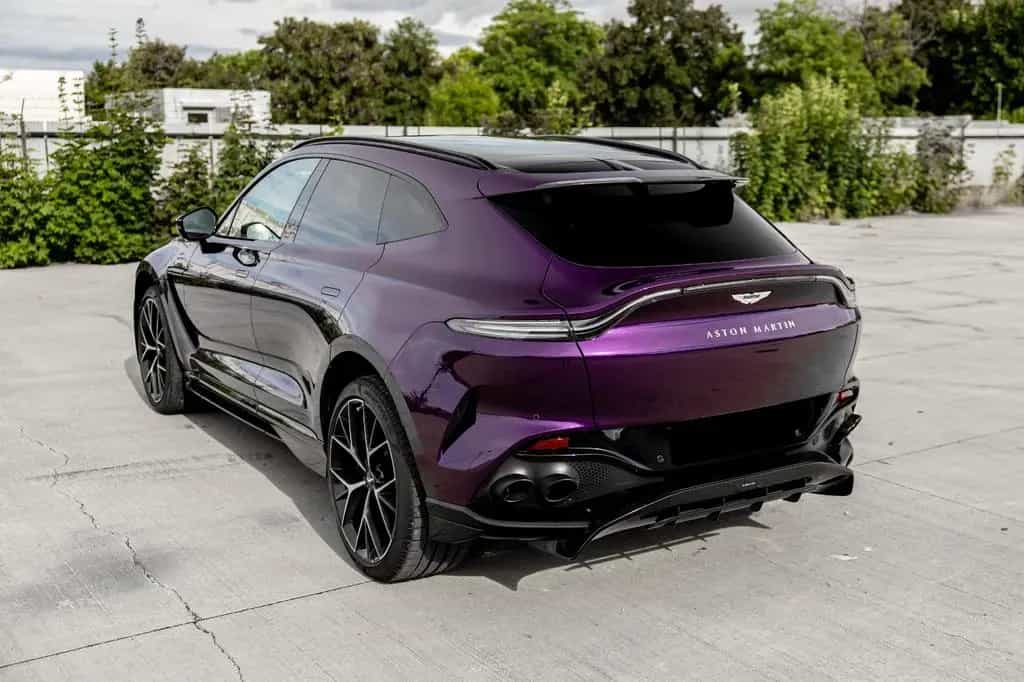 Aston Martin DBX 4.0 V8 DBX707 PURPLE STORM 289K LP Q Leather 06/2025-photo-8