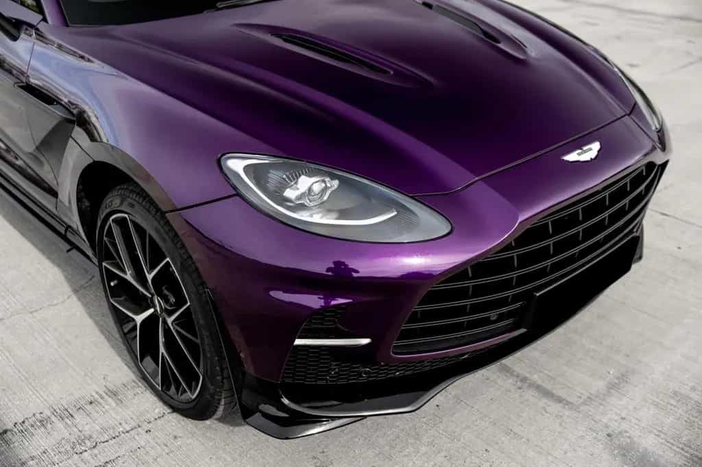 Aston Martin DBX 4.0 V8 DBX707 PURPLE STORM 289K LP Q Leather 06/2025-photo-12