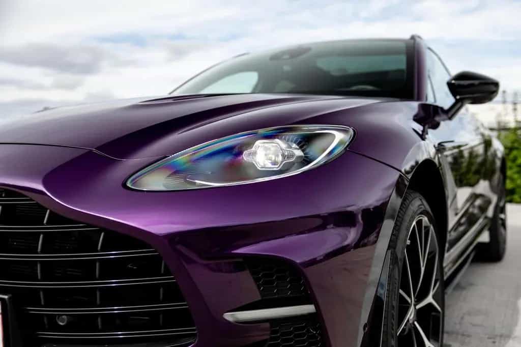Aston Martin DBX 4.0 V8 DBX707 PURPLE STORM 289K LP Q Leather 06/2025-photo-15