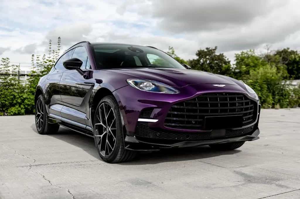 Aston Martin DBX 4.0 V8 DBX707 PURPLE STORM 289K LP Q Leather 06/2025-photo-1
