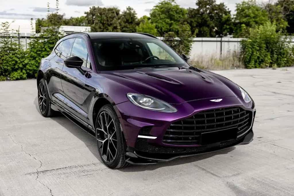 Aston Martin DBX 4.0 V8 DBX707 PURPLE STORM 289K LP Q Leather 06/2025-photo-2